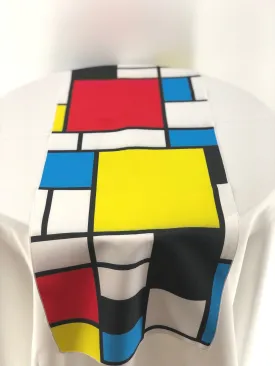 Mondrian Pattern Table Runners