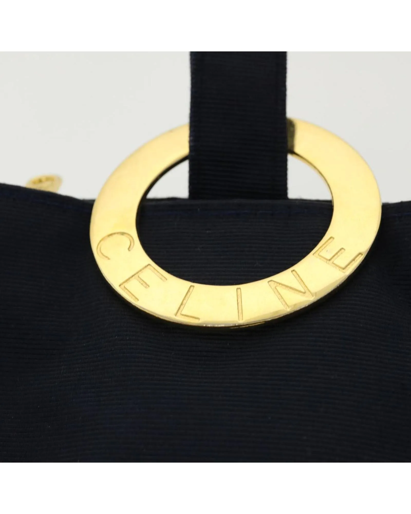 Navy Circle Pouch Celine am3209