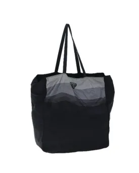 Nylon Tote Bag with Accessory - Italian Made Luxury