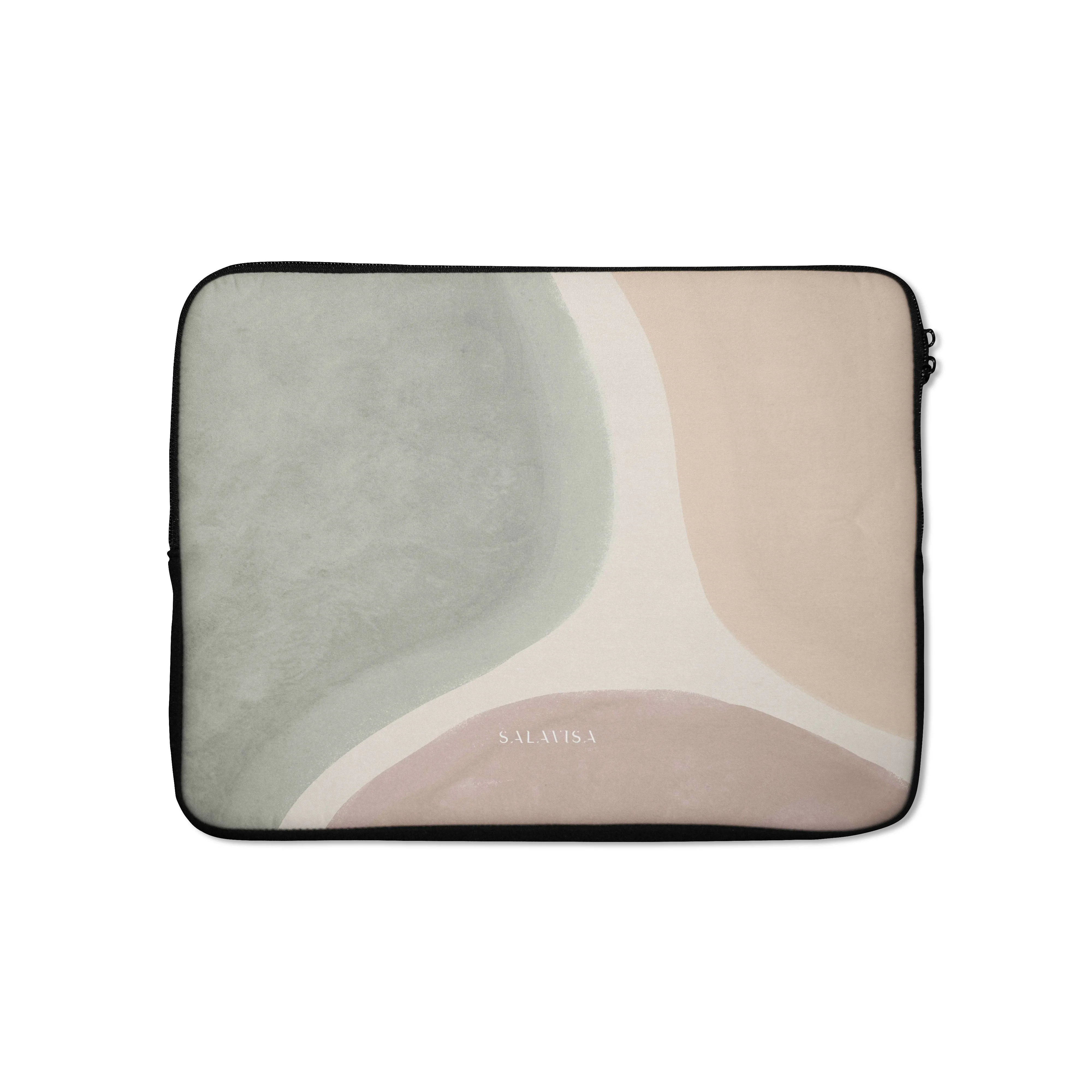 Pale Colors Curves Laptop Sleeve