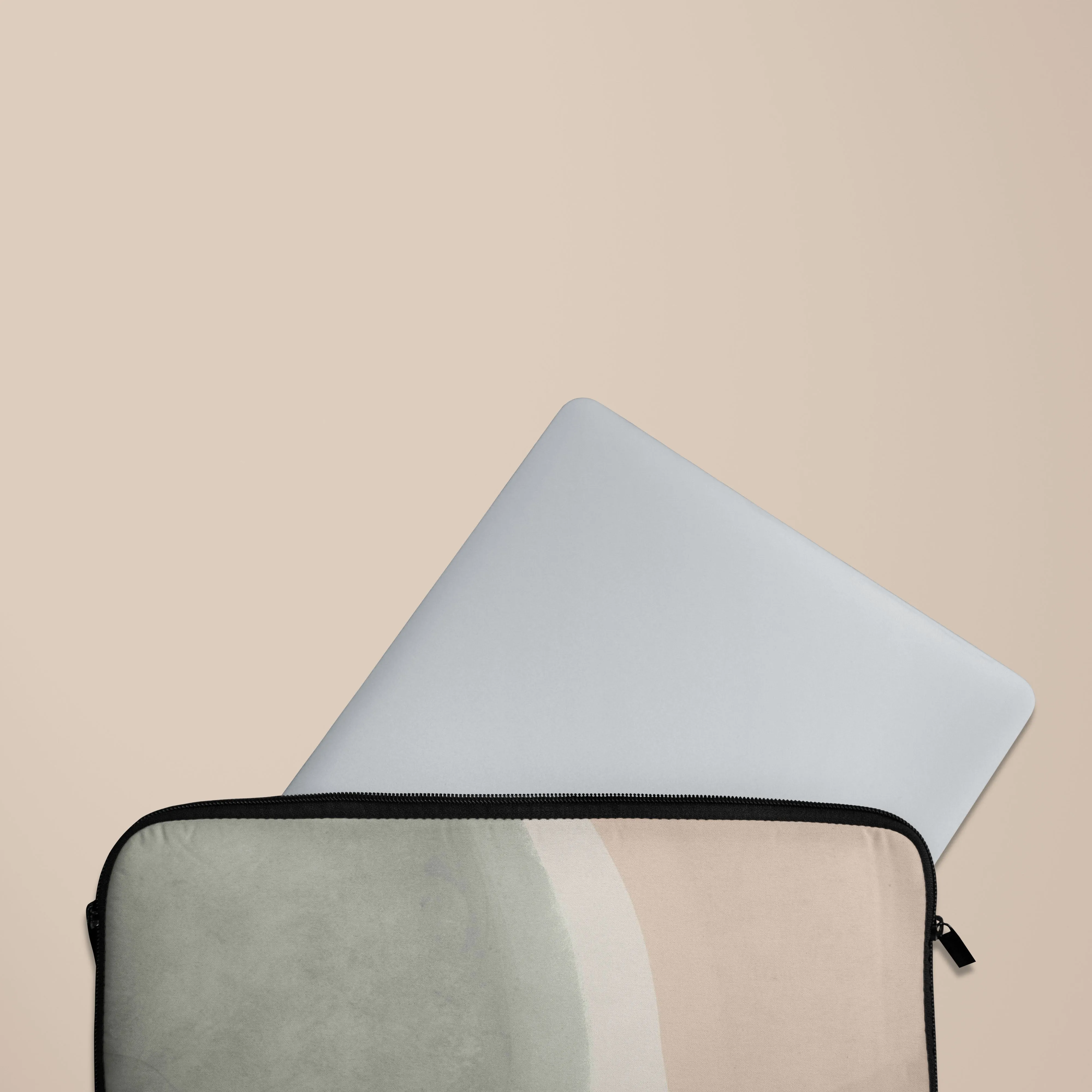 Pale Colors Curves Laptop Sleeve