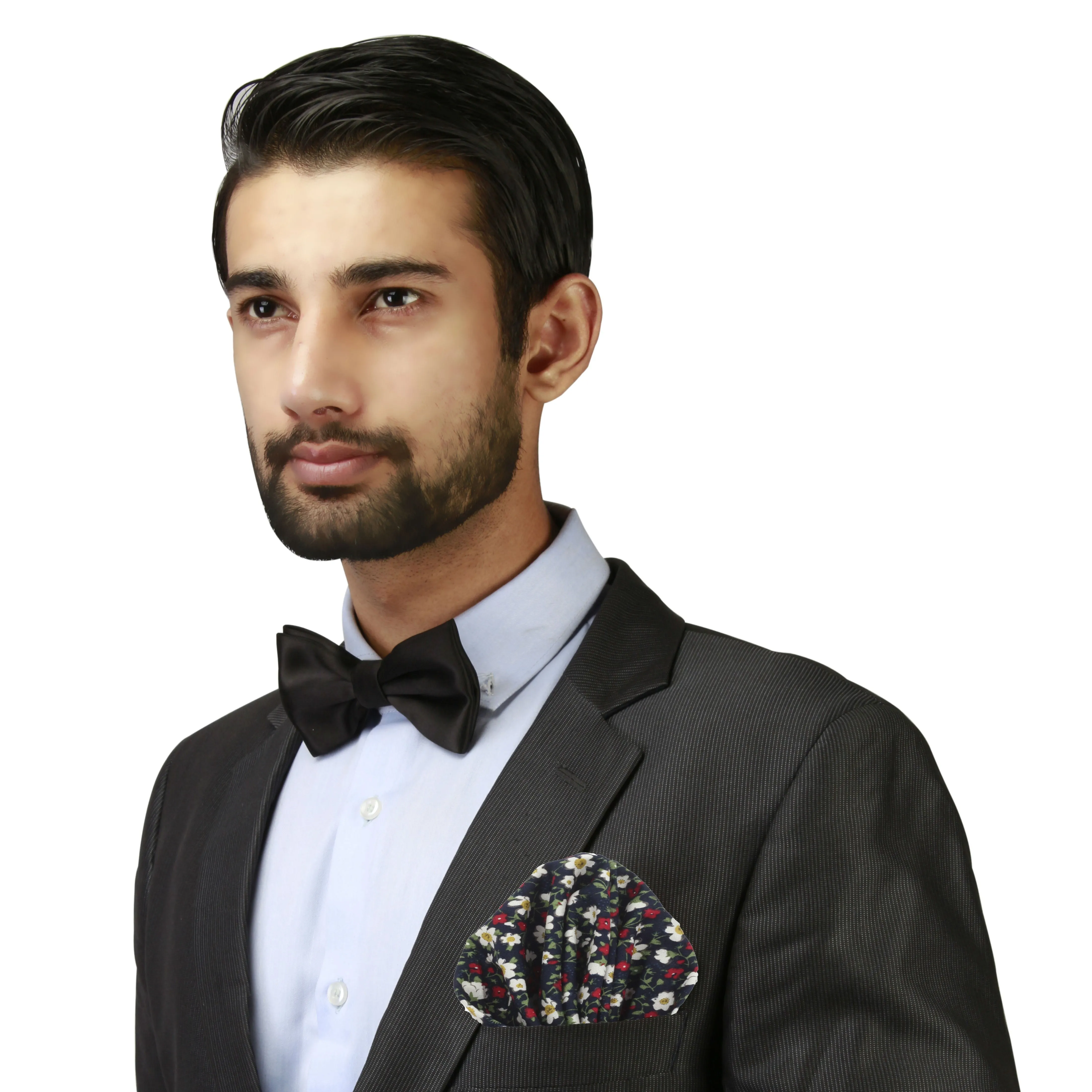 Peluche Little Flowers Multicolored Pocket Square for Men