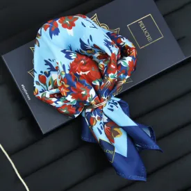 Peluche PolySilk Floral Print Pocket Square For Men