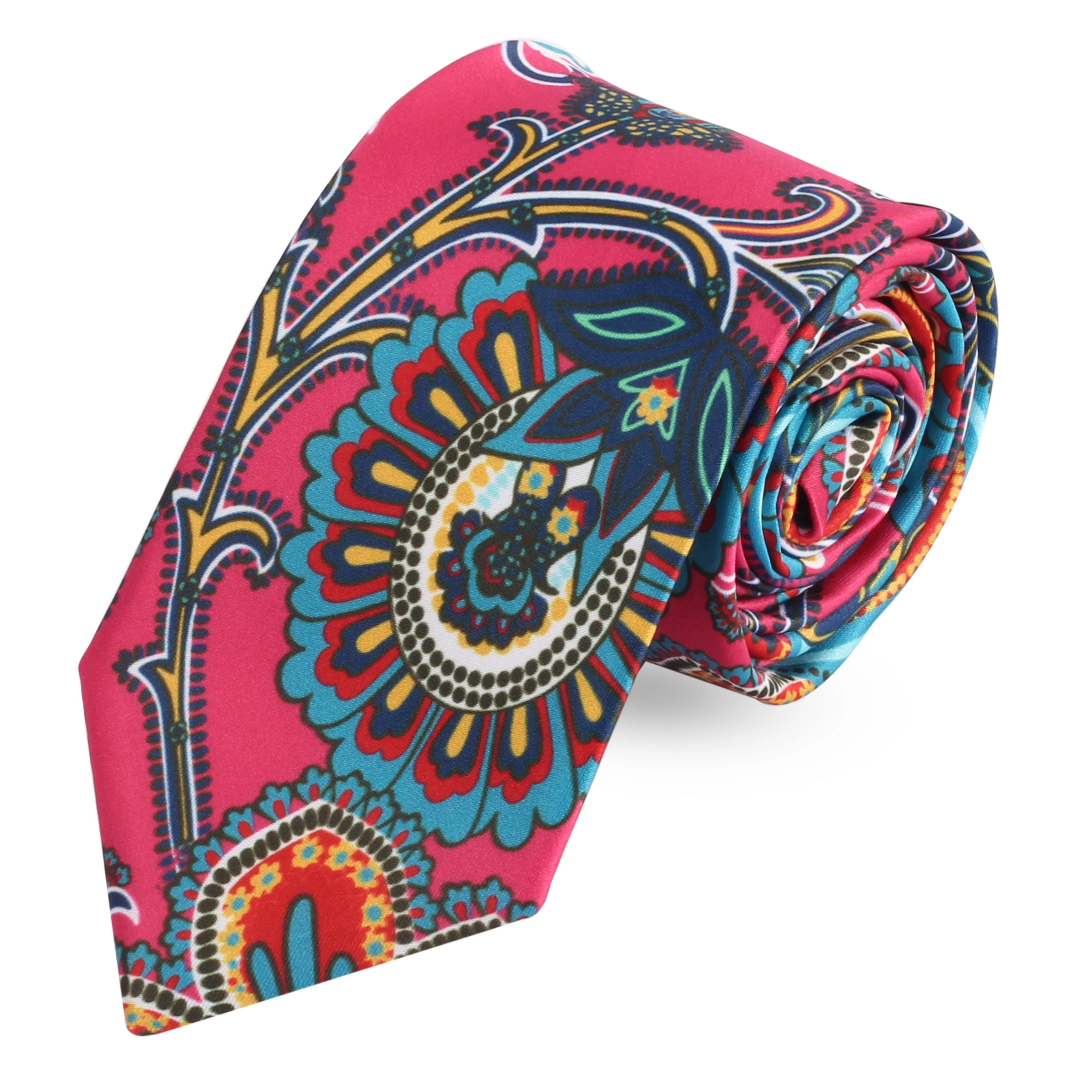 Peluche The Bewildering Flower Microfiber Necktie For Men