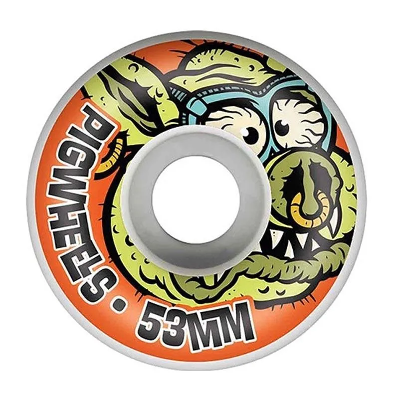 Pig 53mm 101a Head Proline Toxic Skateboard Wheels 4pk