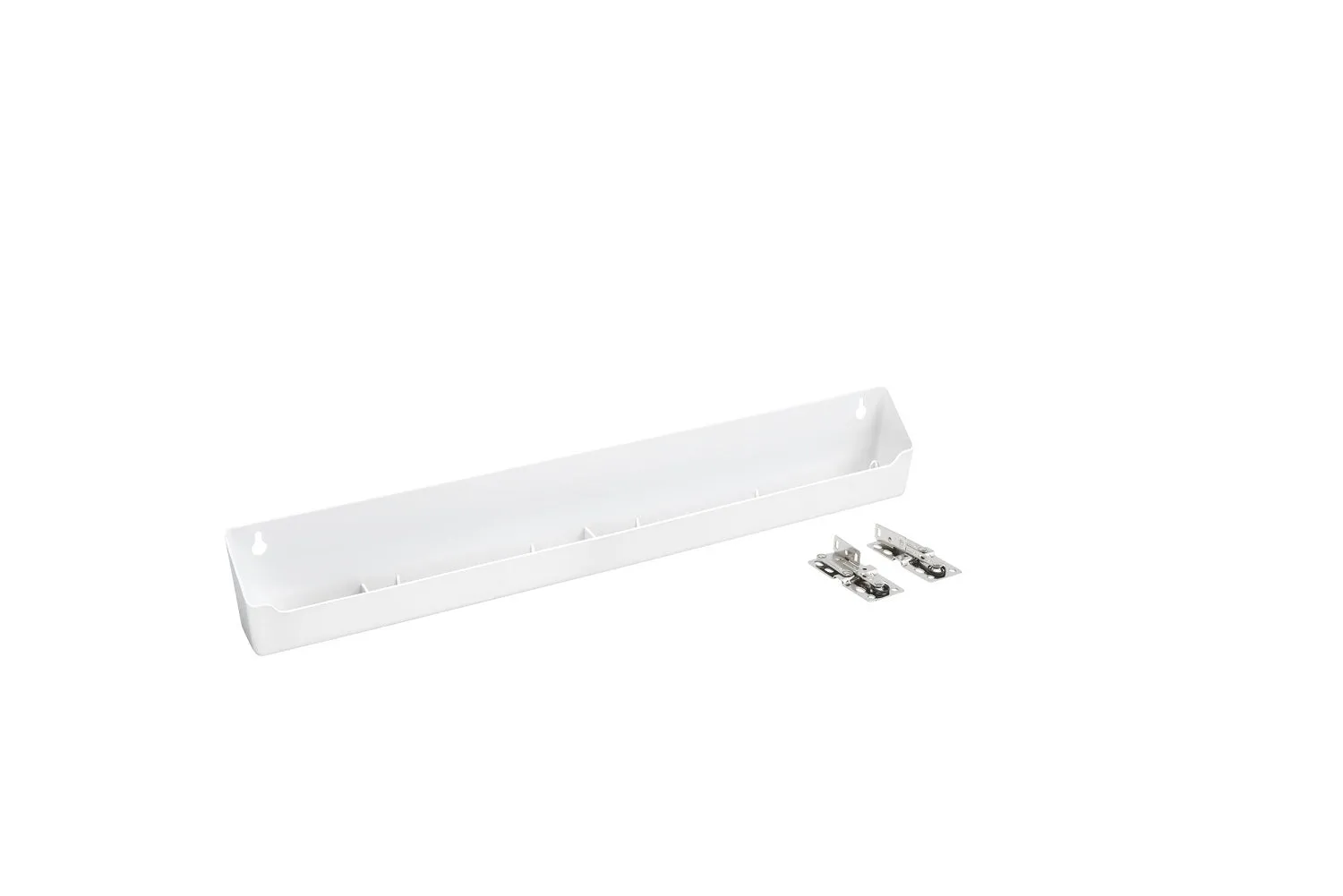 Rev-A-Shelf 22 in White Polymer Lazy Daisy Tip-Out Tray LD-6591-22-11-1