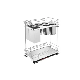 Rev-A-Shelf / 5322KB-BCSC-11-GR / Two-Tier Knife Block Pullout Organizers w/ Soft-Close