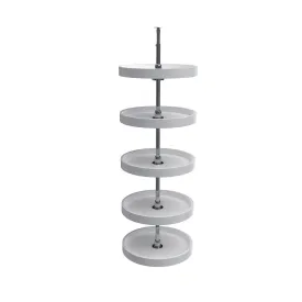 Rev-A-Shelf / 6065-16-11-52 / Polymer Full-Circle 5-Shelf Lazy Susans for Tall Pantry Cabinets