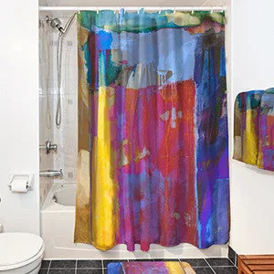 Shower Curtain Custom Printed with Your Art Design or Photo Image