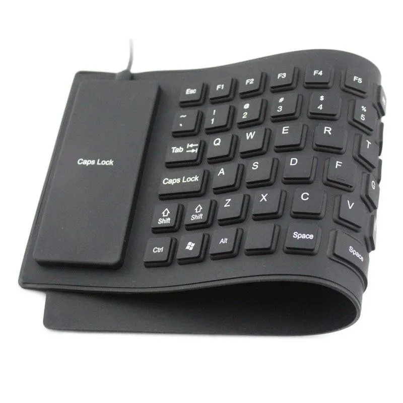 Silicone Foldable Waterproof USB Keyboard