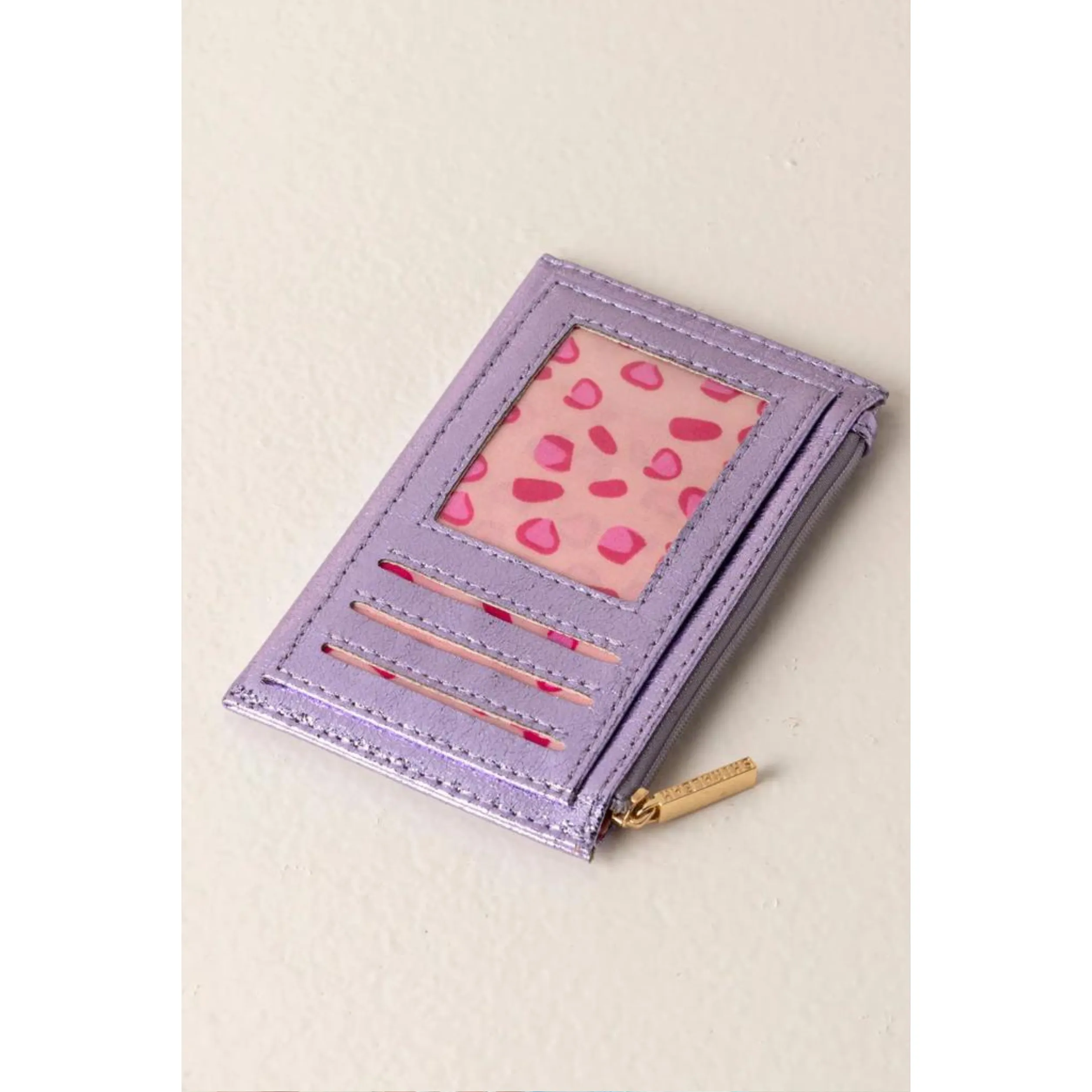 Skyler Metallic Card Holder