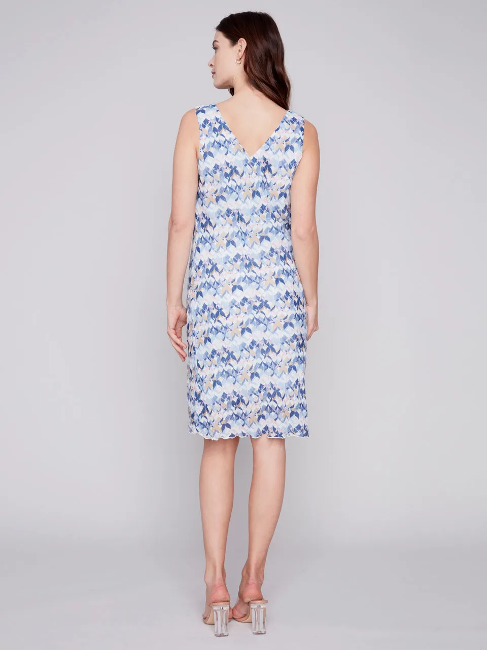 Sleeveless Printed Dress