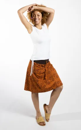 Stella Skirt - Burnt Orange